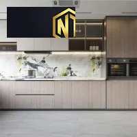 TỦ BẾP VÁN GỖ MDF GIÁ ĐẸP